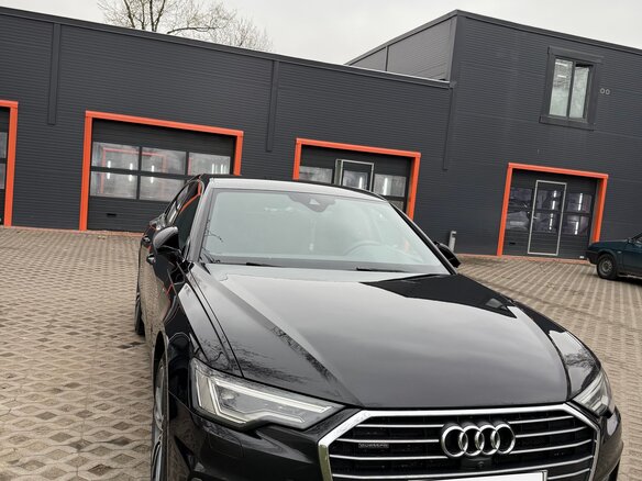 2020 Audi A6 45 TFSI V (C8), чёрный, 4000000 рублей - вид 1