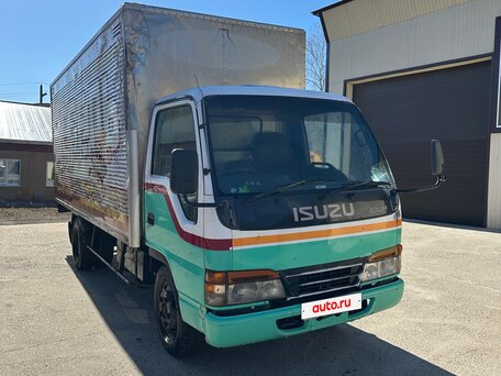 1996 Isuzu Elf (N-series), зелёный, 680000 рублей, вид 1