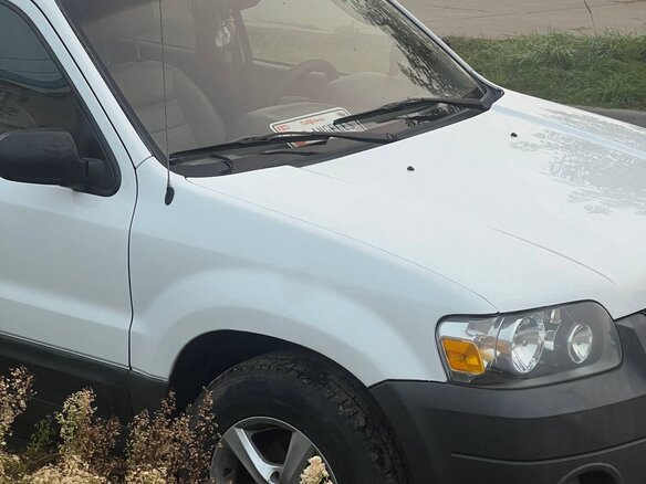2004 Ford Escape I Рестайлинг, белый, 500000 рублей