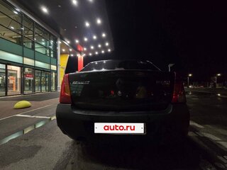 2009 Renault Logan I, чёрный, 170000 рублей, вид 3