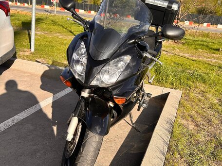 2002 Honda VFR 800, чёрный, 645000 рублей, вид 2