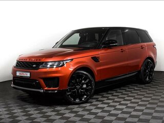 2020 Land Rover Range Rover Sport MHEV II Рестайлинг, оранжевый, 7360000 рублей, вид 3