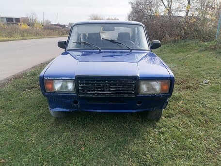 2005 Lada (ВАЗ) 2107, синий, 120000 рублей, вид 2