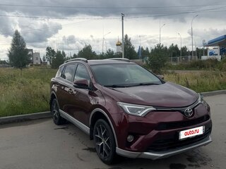 2017 Toyota RAV4 IV (XA40) Рестайлинг, красный, 2600000 рублей, вид 3