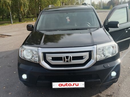 2008 Honda Pilot II, чёрный, 1100000 рублей, вид 5