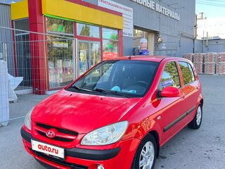 2008 Hyundai Getz I Рестайлинг, красный, 500000 рублей, вид 1