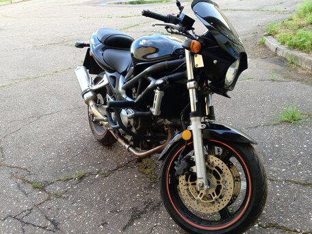 2005 Suzuki SV 400, чёрный, 220000 рублей, вид 1