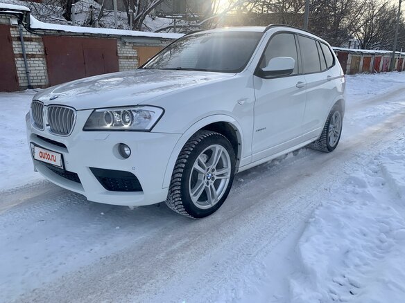 2012 BMW X3 35i xDrive II (F25), белый