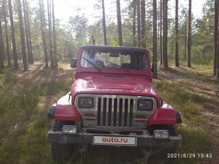 1993 Jeep Wrangler I (YJ), красный, 1800000 рублей, вид 5