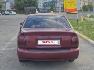 2007 Hyundai Accent ТагАЗ II, красный, 399000 рублей, вид 4