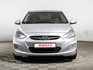 2011 Hyundai Solaris I, чёрный, 788000 рублей, вид 2