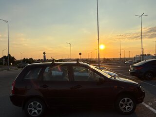 2013 Lada (ВАЗ) Kalina I, пурпурный, 337000 рублей, вид 4