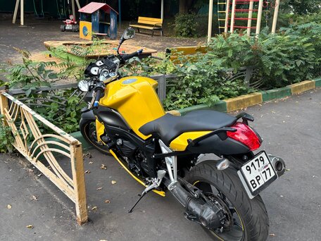 2006 BMW K 1200 R, жёлтый, 650000 рублей, вид 4