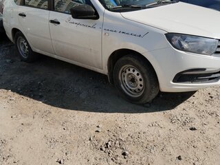 2019 Lada (ВАЗ) Granta I Рестайлинг, белый, 550000 рублей, вид 3