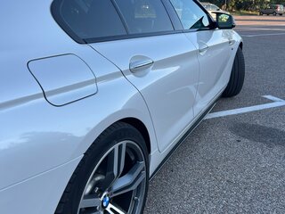2012 BMW 6 серии Gran Coupe 640d III (F06/F13/F12), белый, 2200000 рублей, вид 4