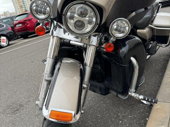 2018 Harley-Davidson Electra Glide, бежевый, 1450000 рублей - вид 9