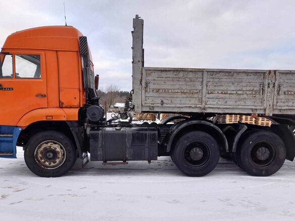 2012 КамАЗ 6460, оранжевый, 1000000 рублей - вид 5