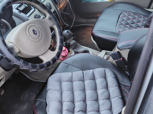 2005 Renault Megane II, серебристый, 750000 рублей - вид 12