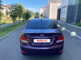 2011 Hyundai Solaris I, фиолетовый, 800000 рублей, вид 4