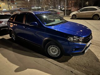 2020 Lada (ВАЗ) Vesta SW I, синий, 1050000 рублей, вид 4