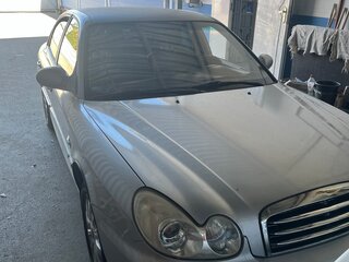 2006 Hyundai Sonata ТагАЗ IV (EF) Рестайлинг, серебристый, 670000 рублей, вид 2