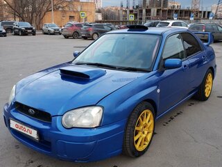 2003 Subaru Impreza WRX II Рестайлинг 1, синий, 1364999 рублей, вид 1