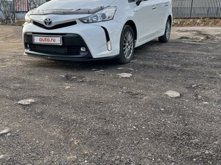 2016 Toyota Prius Alpha I (ZVW40/41) Рестайлинг, белый, 1750000 рублей, вид 2