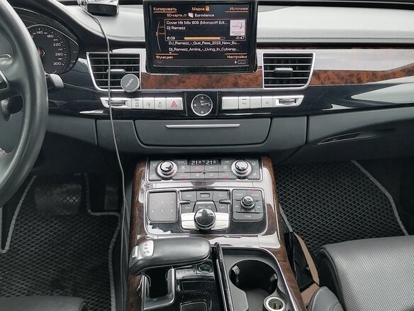 2015 Audi A8 Long III (D4) Рестайлинг, чёрный, 3750000 рублей - вид 10