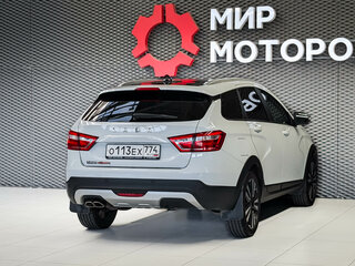 2020 Lada (ВАЗ) Vesta SW Cross I, белый, 1220000 рублей, вид 4