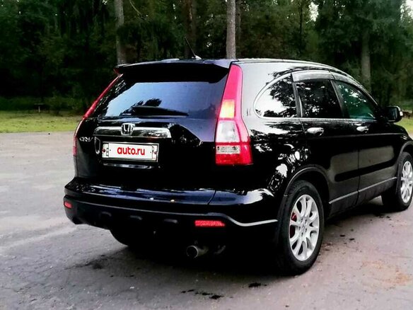 2008 Honda CR-V III, чёрный, 1380000 рублей