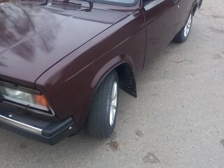 2005 Lada (ВАЗ) 2107, пурпурный, 150000 рублей, вид 1