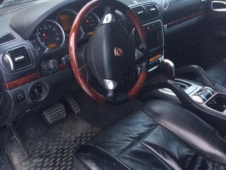 2007 Porsche Cayenne S I Рестайлинг (957), зелёный, 1500000 рублей, вид 3