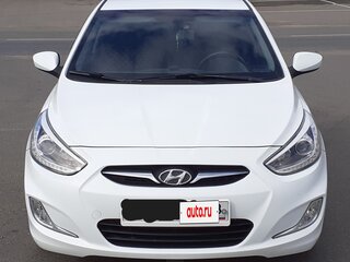 2014 Hyundai Solaris I, белый, 980000 рублей, вид 1