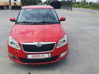 2012 Skoda Fabia II Рестайлинг, красный, 460000 рублей, вид 2