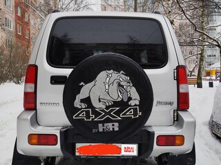 2002 Suzuki Jimny III, серебристый, 610000 рублей, вид 4