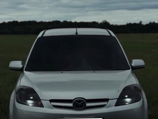 2006 Mazda Demio II (DY) Рестайлинг, серый, 310000 рублей, вид 2