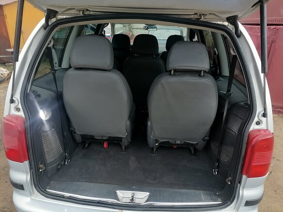 2001 Volkswagen Sharan I Рестайлинг, белый, 695000 рублей - вид 12