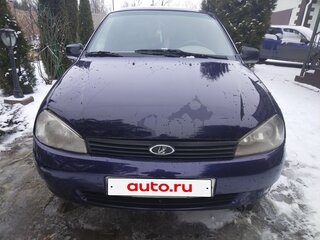 2006 Lada (ВАЗ) Kalina I, синий, 270000 рублей, вид 2