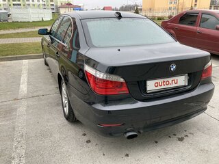 2007 BMW 5 серии 520d V (E60/E61) Рестайлинг, чёрный, 1200000 рублей, вид 3