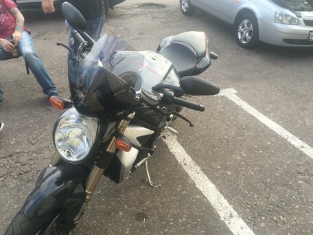 2009 MV Agusta Brutale 989, чёрный, 800000 рублей, вид 4