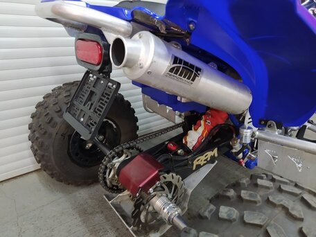 2003 Yamaha Raptor 660, синий, 765000 рублей, вид 2