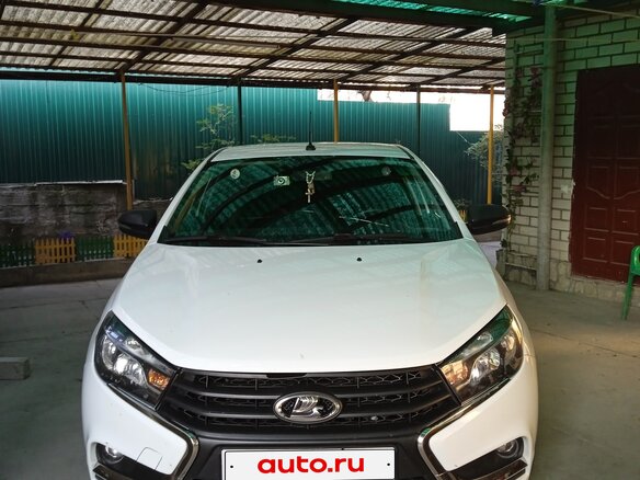 2018 Lada (ВАЗ) Vesta I, белый, 1140000 рублей - вид 1