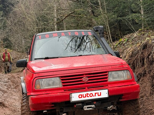 1995 Suzuki Vitara I, красный, 800000 рублей - вид 3