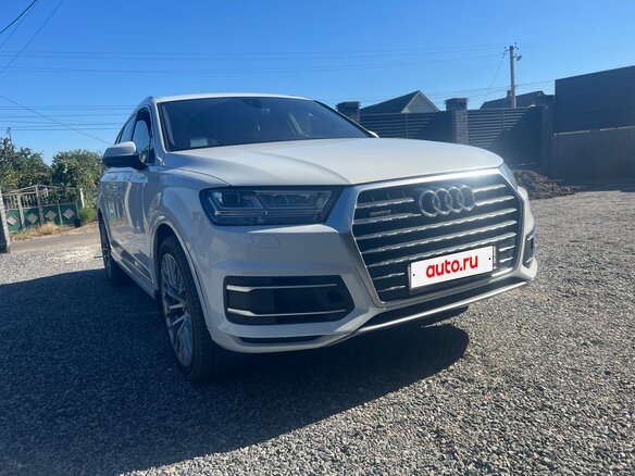 2015 Audi Q7 II (4M), белый, 3500000 рублей - вид 6