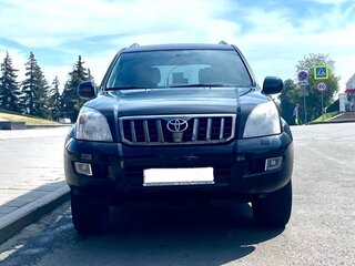 2008 Toyota Land Cruiser Prado 5-speed 120 Series Рестайлинг, чёрный, 2500000 рублей, вид 4