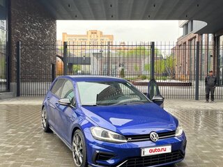 2019 Volkswagen Golf R VII Рестайлинг, синий, 3750000 рублей, вид 3