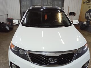 2009 Kia Sorento II, белый, 1300000 рублей, вид 3