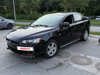 2008 Mitsubishi Lancer X, чёрный, 640000 рублей, вид 1