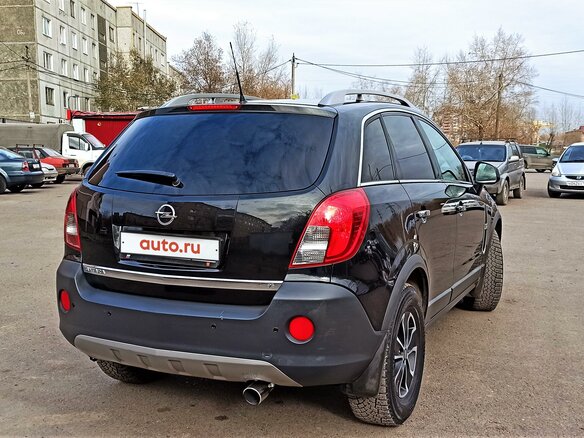 2012 Opel Antara I Рестайлинг, чёрный - вид 4