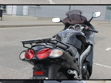 2001 Kawasaki ZZR 1200, синий, 390563 рублей, вид 2